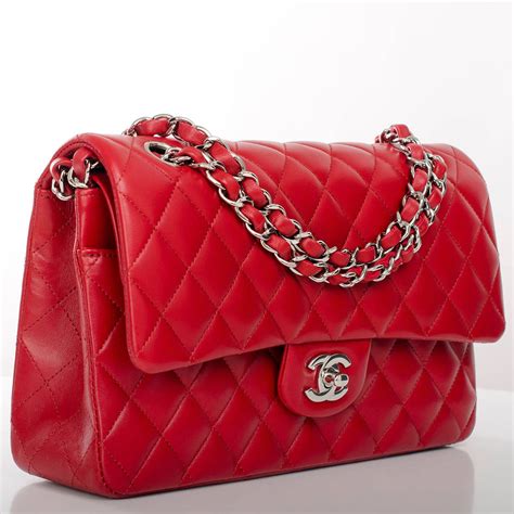 big red chanel bag|red chanel bag price.